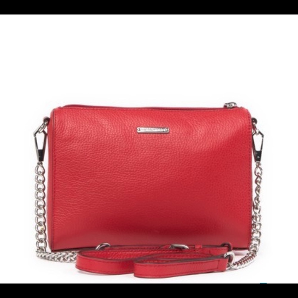 💯Rebecca Minkoff New  Mini Pebbled Leather Bag